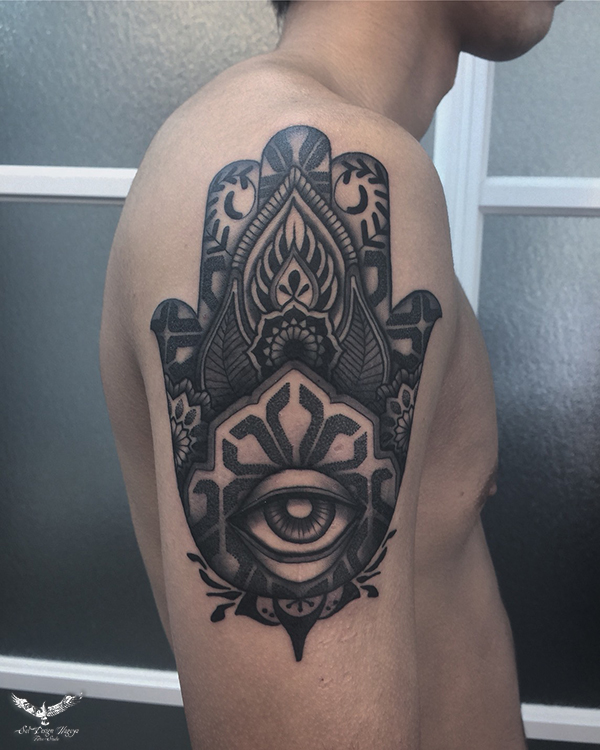 タトゥー　名古屋　大須　トライバル